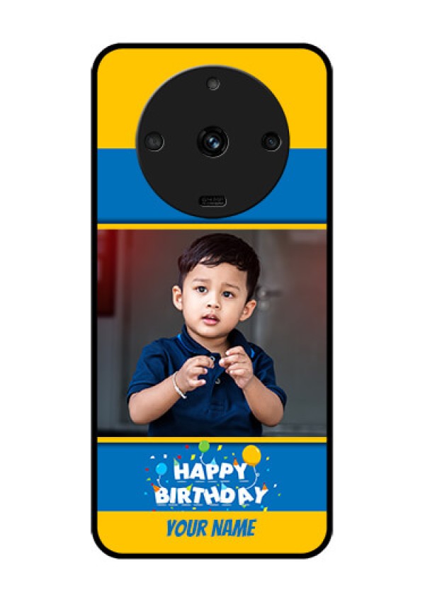 Realme Narzo 60 5G Custom Glass Mobile Case - Birthday Wishes Design