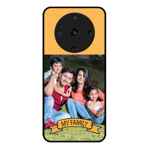 Realme Narzo 60 5G Custom Glass Phone Case - My Family Design