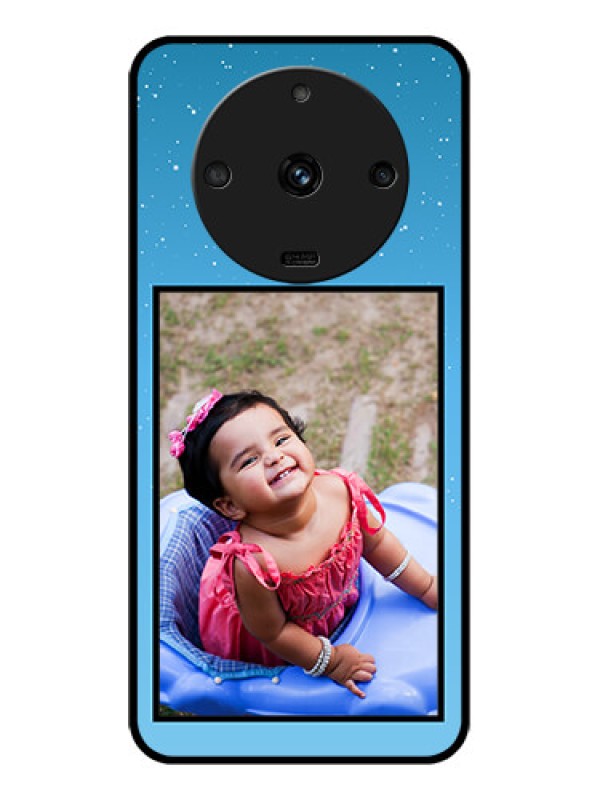 Custom Realme Narzo 60 5G Custom Glass Mobile Case - Wave Pattern Colorful Design