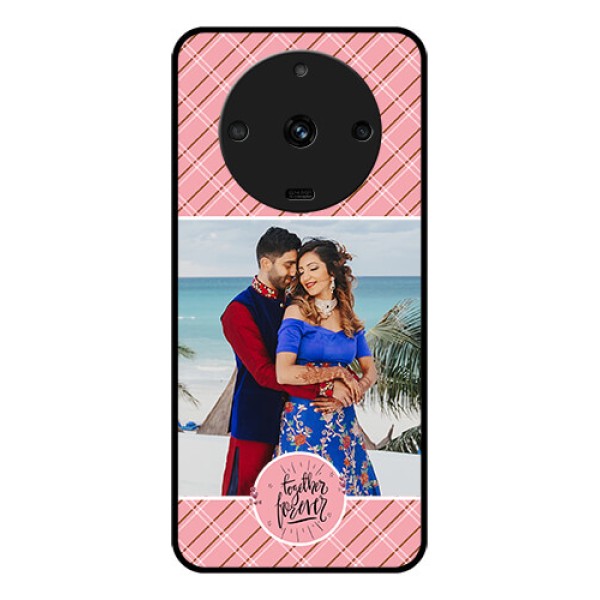 Realme Narzo 60 5G Personalized Glass Phone Case - Together Forever Design Realme Narzo 60 5G Personalized Glass Phone Case - Together Forever Design