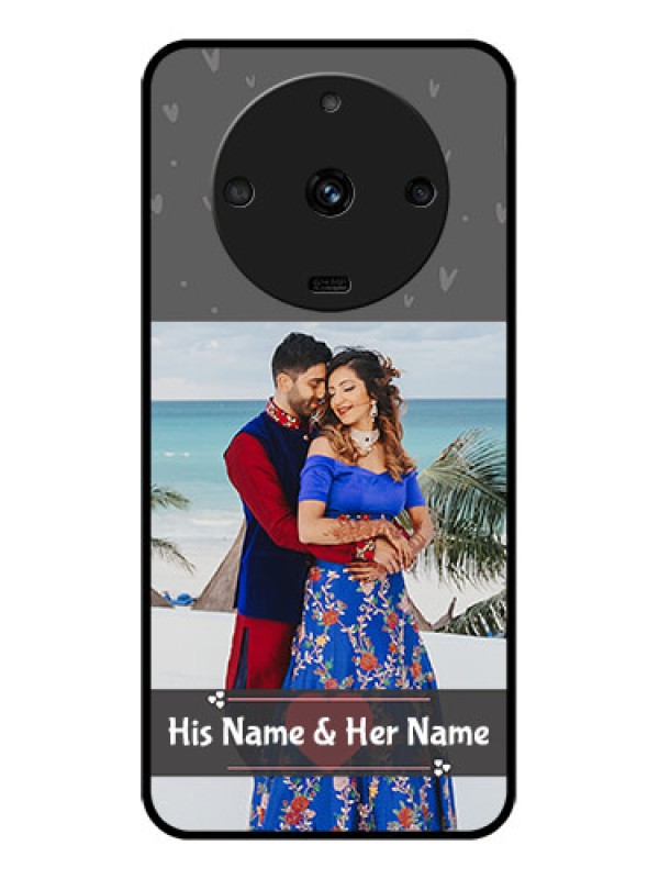 Custom Realme Narzo 60 5G Custom Glass Mobile Case - Buy Love Design with Photo Online