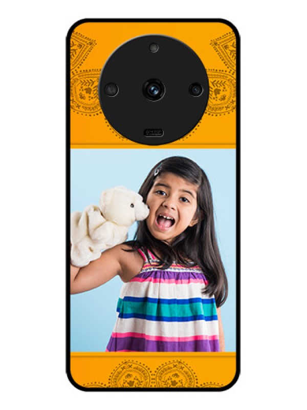 Custom Realme Narzo 60 5G Personalized Glass Phone Case - Photo Wedding Design