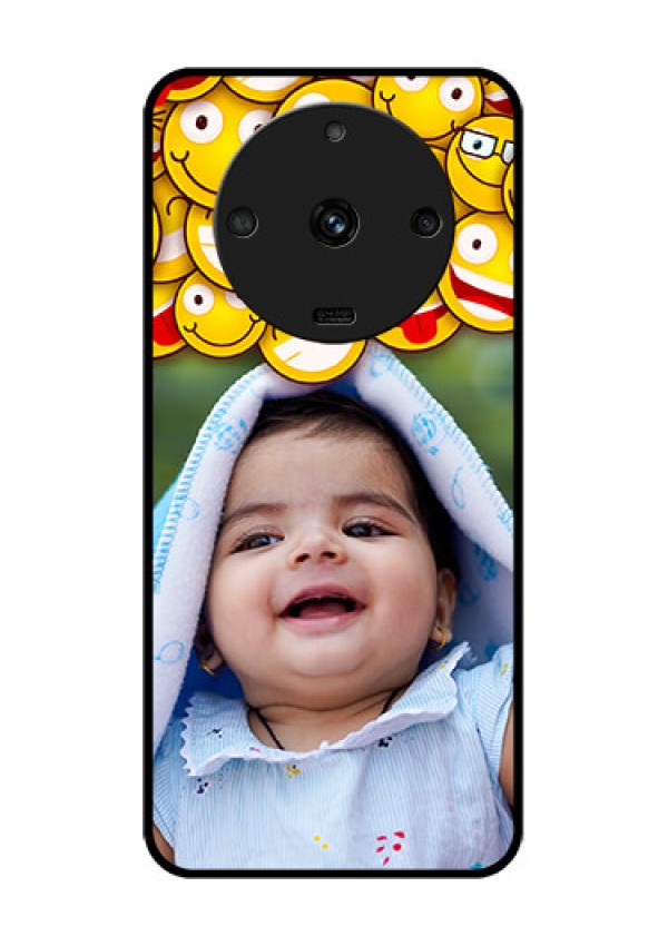 Realme Narzo 60 5G Custom Glass Mobile Case - with Smiley Emoji Design