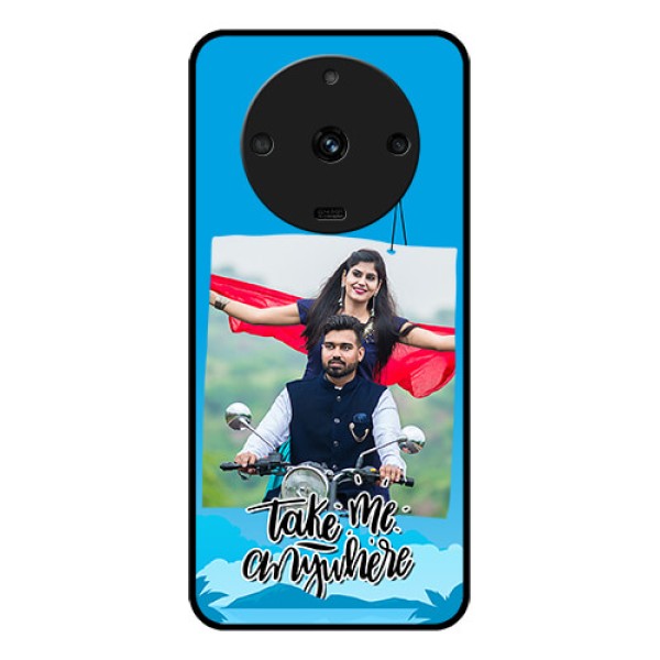 Realme Narzo 60 5G Custom Glass Mobile Case - Traveller Design