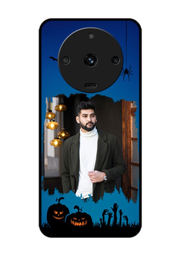 Realme Narzo 60 5G Photo Printing on Glass Case - with pro Halloween design