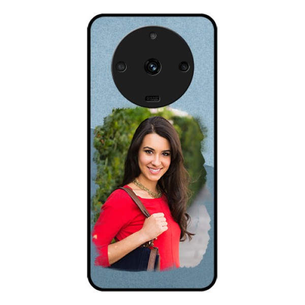 Realme Narzo 60 5G Custom Glass Mobile Case - Grunge Line Art Design