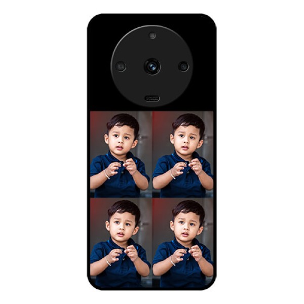 Realme Narzo 60 5G 4 Image Holder on Glass Mobile Cover