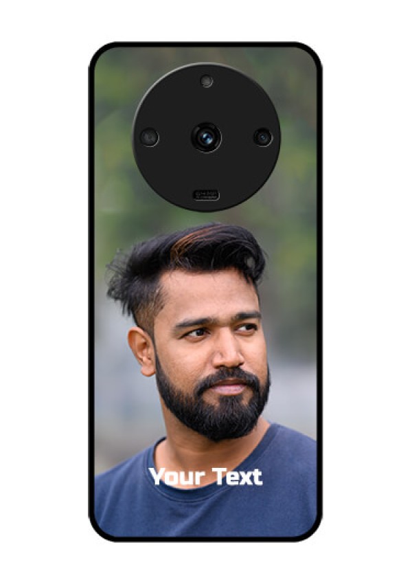 Realme Narzo 60 5G Glass Mobile Cover: Photo with Text