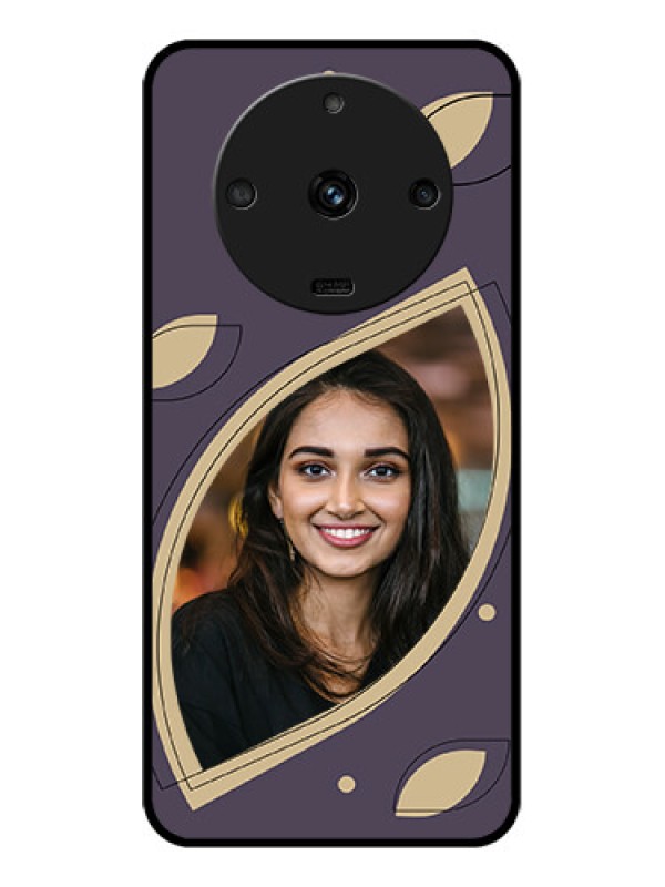 Custom Realme Narzo 60 5G Custom Glass Mobile Case - Falling Leaf Design