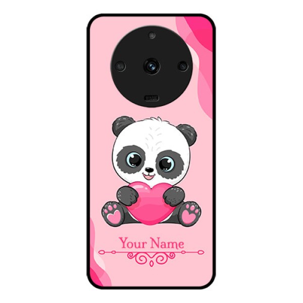 Realme Narzo 60 5G Custom Glass Mobile Case - Cute Panda Design