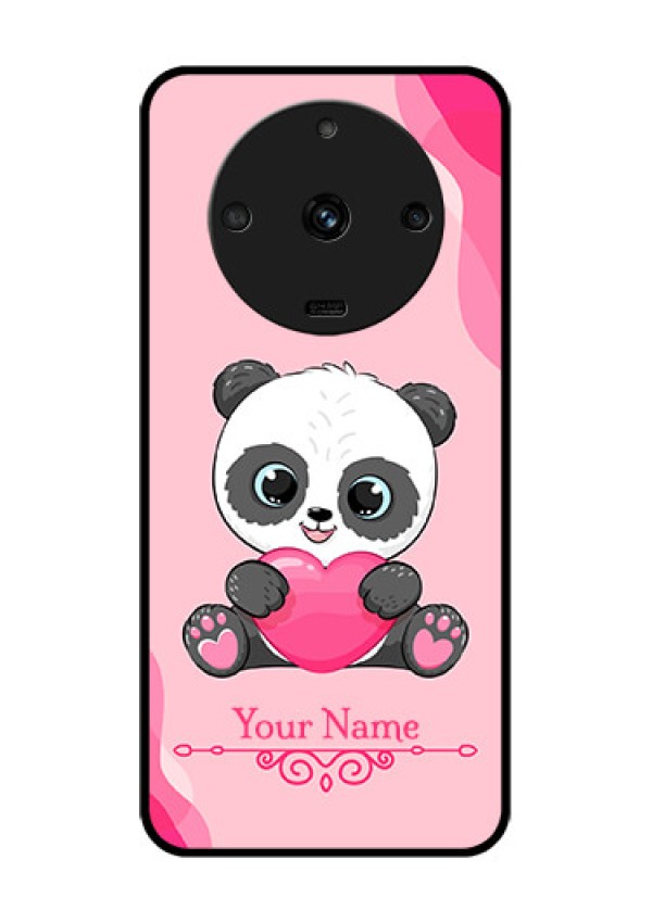 Realme Narzo 60 5G Custom Glass Mobile Case - Cute Panda Design