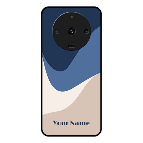 Realme Narzo 60 5G Custom Glass Phone Case - Abstract Drip Art Design