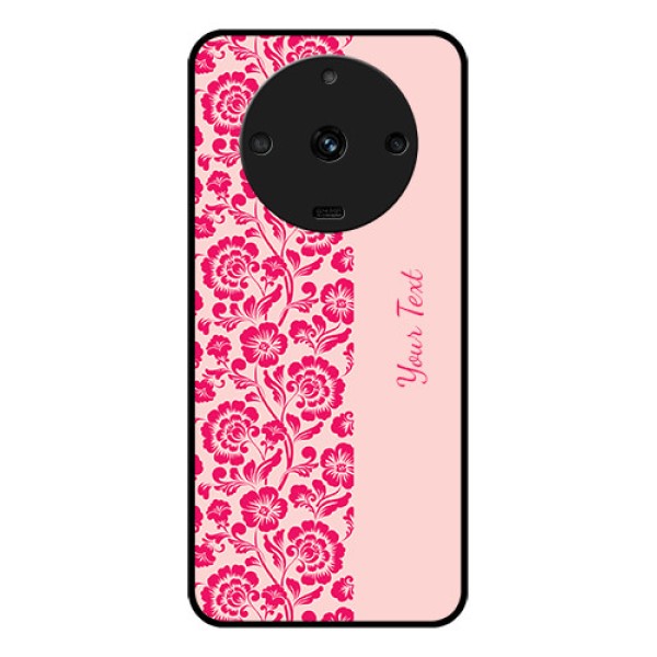 Realme Narzo 60 5G Custom Glass Phone Case - Attractive Floral Pattern Design Realme Narzo 60 5G Custom Glass Phone Case - Attractive Floral Pattern Design