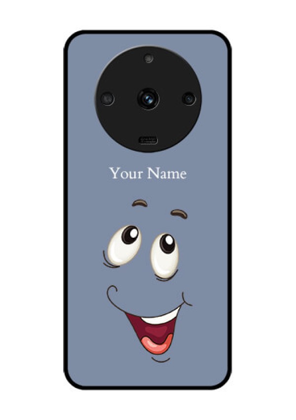 Realme Narzo 60 5G Photo Printing on Glass Case - Laughing Cartoon Face Design