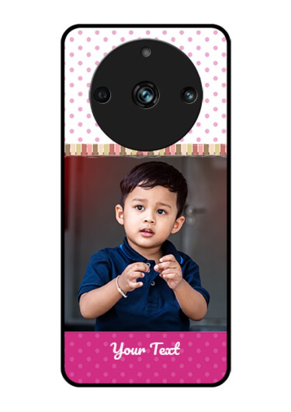 Realme Narzo 60 Pro 5G Photo Printing on Glass Case - Cute Girls Cover Design
