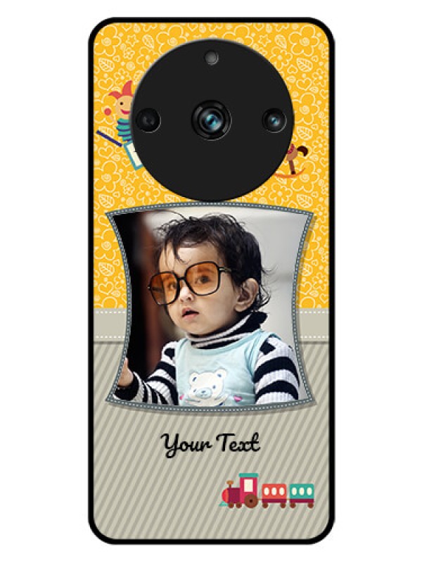 Custom Realme Narzo 60 Pro 5G Personalized Glass Phone Case - Baby Picture Upload Design