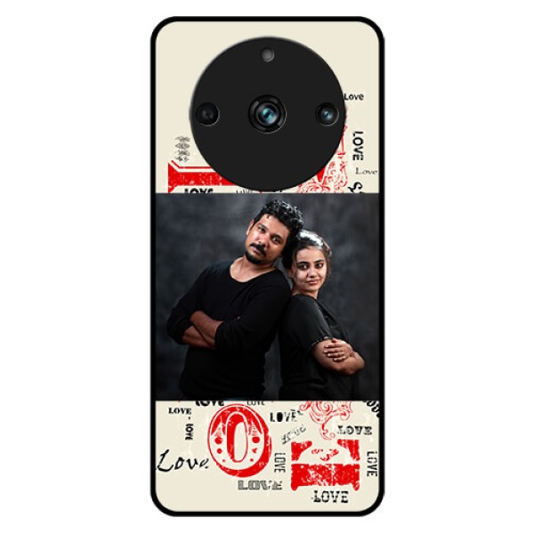 Realme Narzo 60 Pro 5G Photo Printing on Glass Case - Trendy Love Design Case Realme Narzo 60 Pro 5G Photo Printing on Glass Case - Trendy Love Design Case