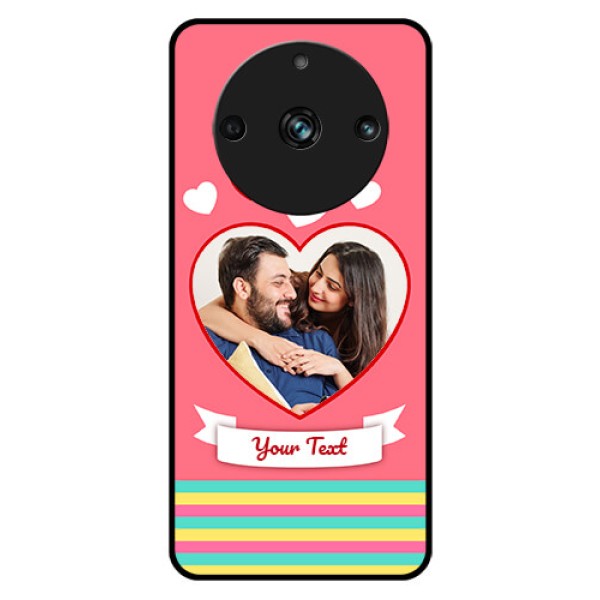 Realme Narzo 60 Pro 5G Photo Printing on Glass Case - Love Doodle Design Realme Narzo 60 Pro 5G Photo Printing on Glass Case - Love Doodle Design