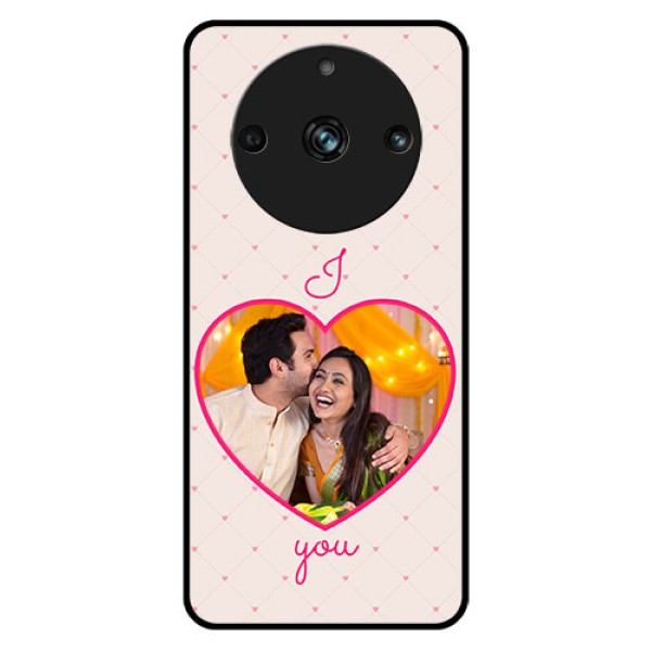 Realme Narzo 60 Pro 5G Custom Glass Mobile Case - Heart Shape Design