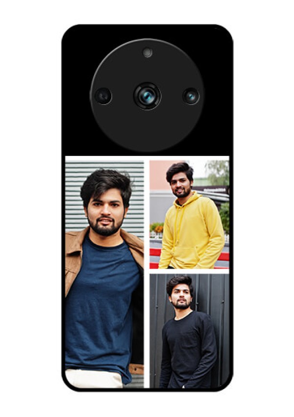 Realme Narzo 60 Pro 5G Photo Printing on Glass Case - Upload Multiple Picture Design