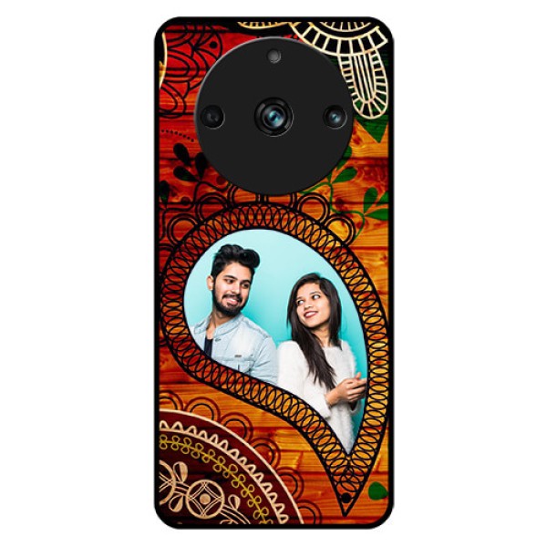Realme Narzo 60 Pro 5G Personalized Glass Phone Case - Abstract Colorful Design Realme Narzo 60 Pro 5G Personalized Glass Phone Case - Abstract Colorful Design