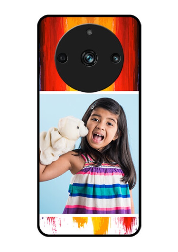 Realme Narzo 60 Pro 5G Personalized Glass Phone Case - Multi Color Design