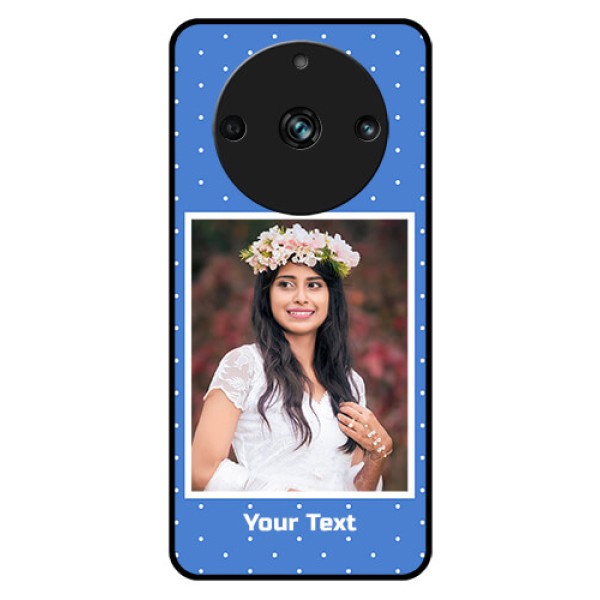 Realme Narzo 60 Pro 5G Photo Printing on Glass Case - Polka dots design