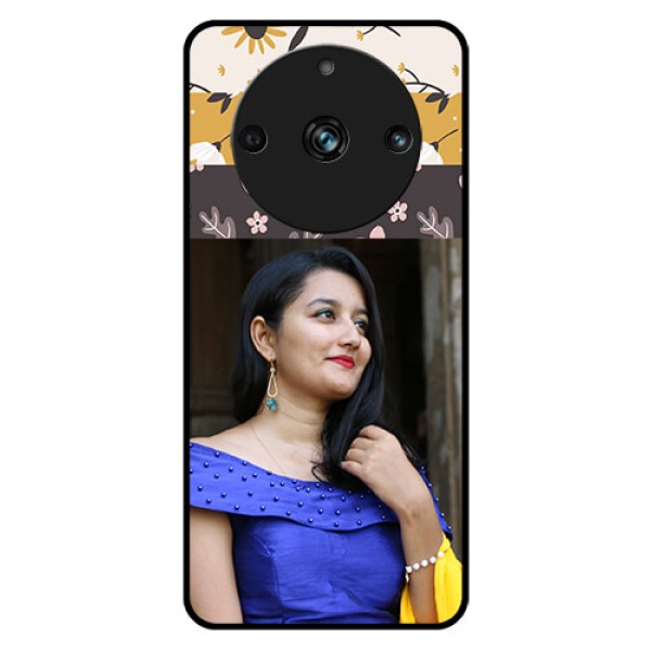 Realme Narzo 60 Pro 5G Custom Glass Phone Case - Stylish Floral Design