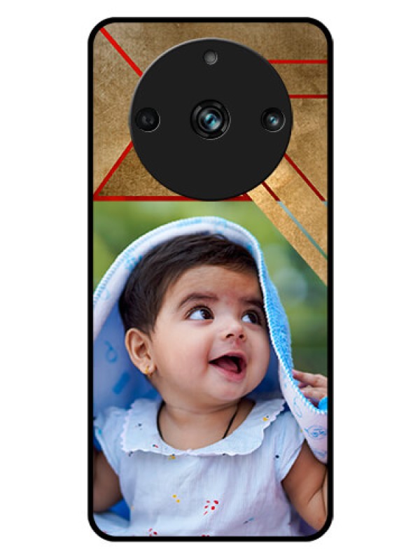 Custom Realme Narzo 60 Pro 5G Personalized Glass Phone Case - Gradient Abstract Texture Design