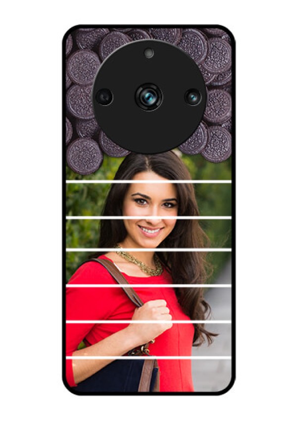 Realme Narzo 60 Pro 5G Custom Glass Phone Case - with Oreo Biscuit Design