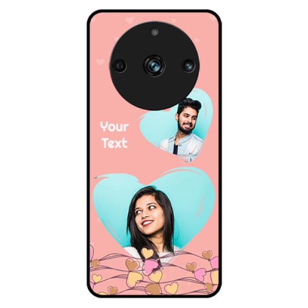 Realme Narzo 60 Pro 5G Custom Glass Mobile Case - Love Doodle Design