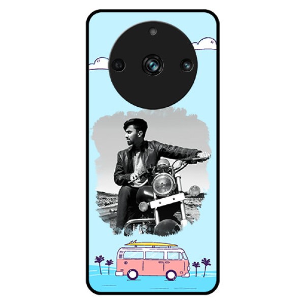 Realme Narzo 60 Pro 5G Photo Printing on Glass Case - Travel & Adventure Design