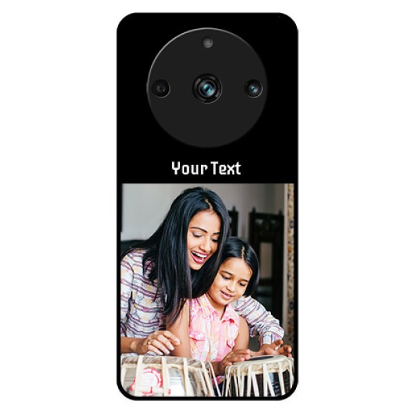 Realme Narzo 60 Pro 5G Photo with Name on Glass Phone Case