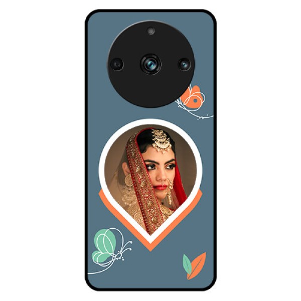 Narzo 60 Pro 5G Custom Glass Mobile Case - Droplet Butterflies Design Narzo 60 Pro 5G Custom Glass Mobile Case - Droplet Butterflies Design