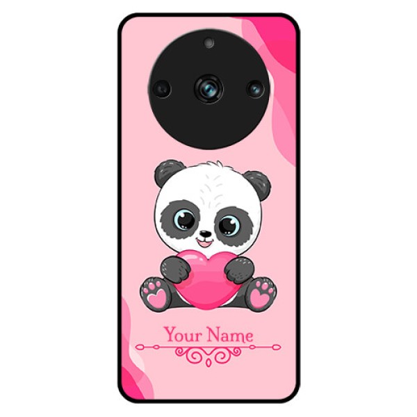 Narzo 60 Pro 5G Custom Glass Mobile Case - Cute Panda Design