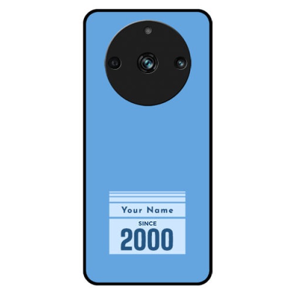 Narzo 60 Pro 5G Custom Glass Mobile Case - Custom Year of birth Design Narzo 60 Pro 5G Custom Glass Mobile Case - Custom Year of birth Design