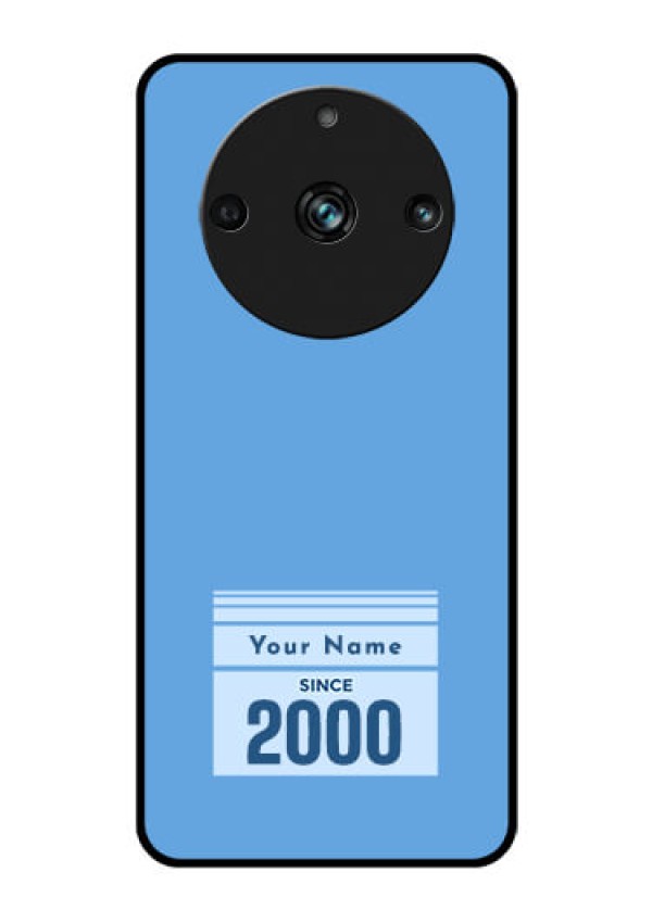 Narzo 60 Pro 5G Custom Glass Mobile Case - Custom Year of birth Design