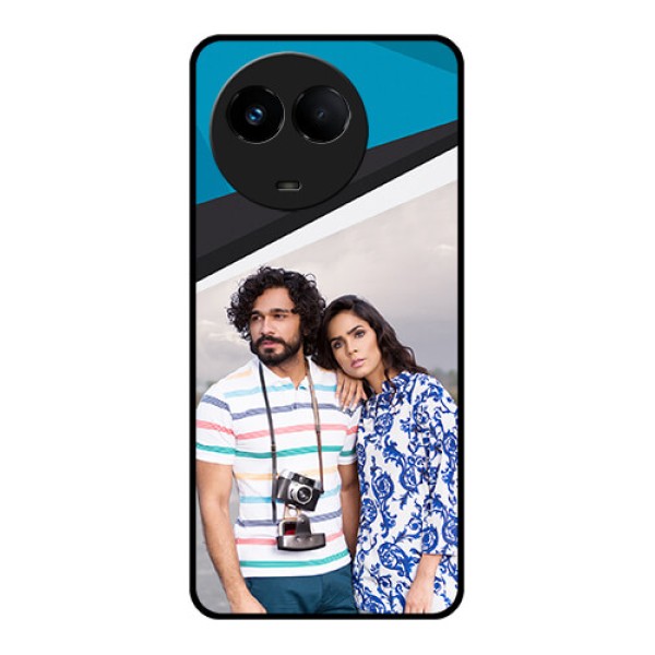 Realme Narzo 60x 5G Photo Printing on Glass Case - Simple Pattern Photo Upload Design Realme Narzo 60x 5G Photo Printing on Glass Case - Simple Pattern Photo Upload Design