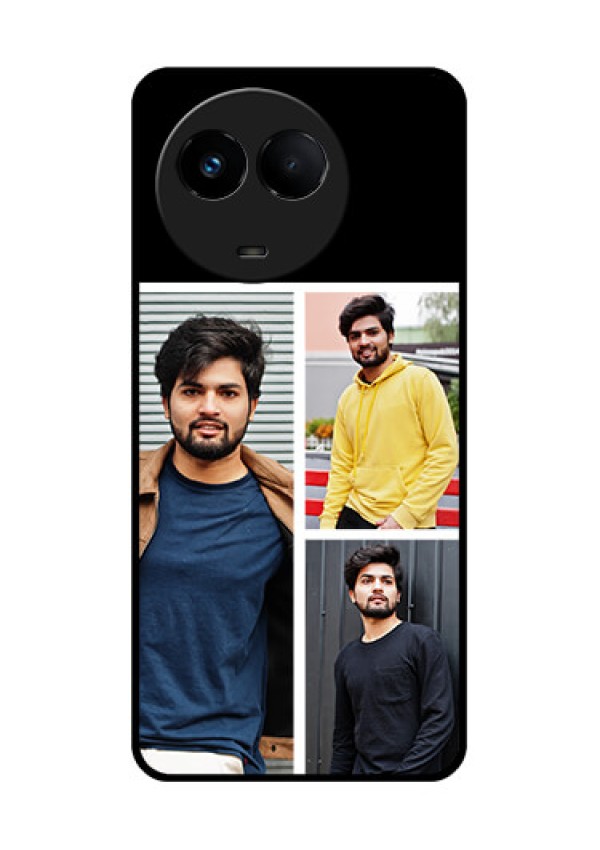 Realme Narzo 60x 5G Photo Printing on Glass Case - Upload Multiple Picture Design