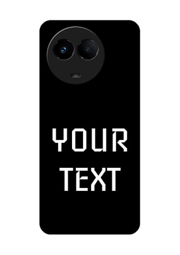 Realme Narzo 60x 5G Your Name on Glass Phone Case