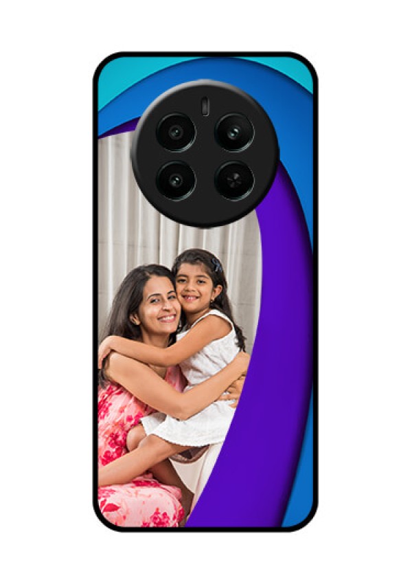 Realme Narzo 70 5G Custom Glass Phone Case - Simple Pattern Design