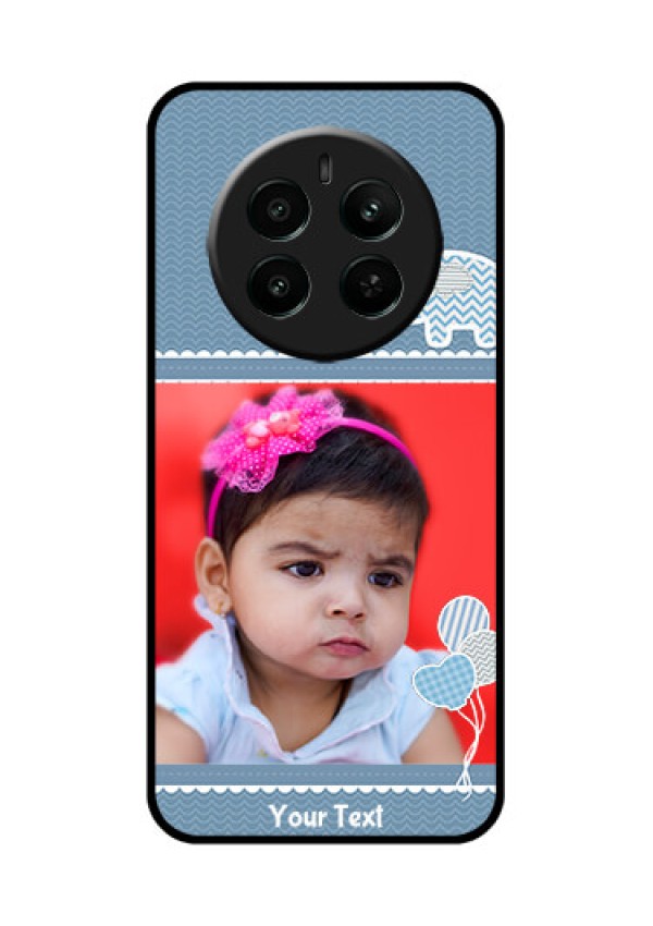 Realme Narzo 70 5G Custom Glass Phone Case - With Kids Pattern Design