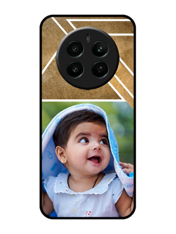 Custom Realme Narzo 70 5G Custom Glass Phone Case - Gradient Abstract Texture Design