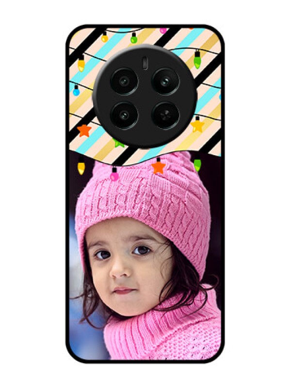 Custom Realme Narzo 70 5G Custom Glass Phone Case - Lights Hanging Design