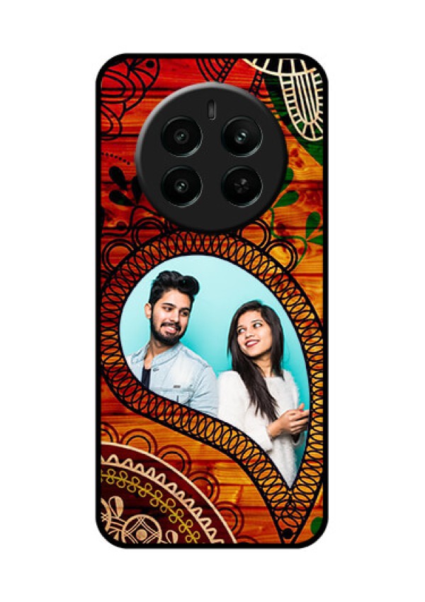 Narzo 70 Pro 5G Custom Glass Phone Case - Abstract Colorful Design