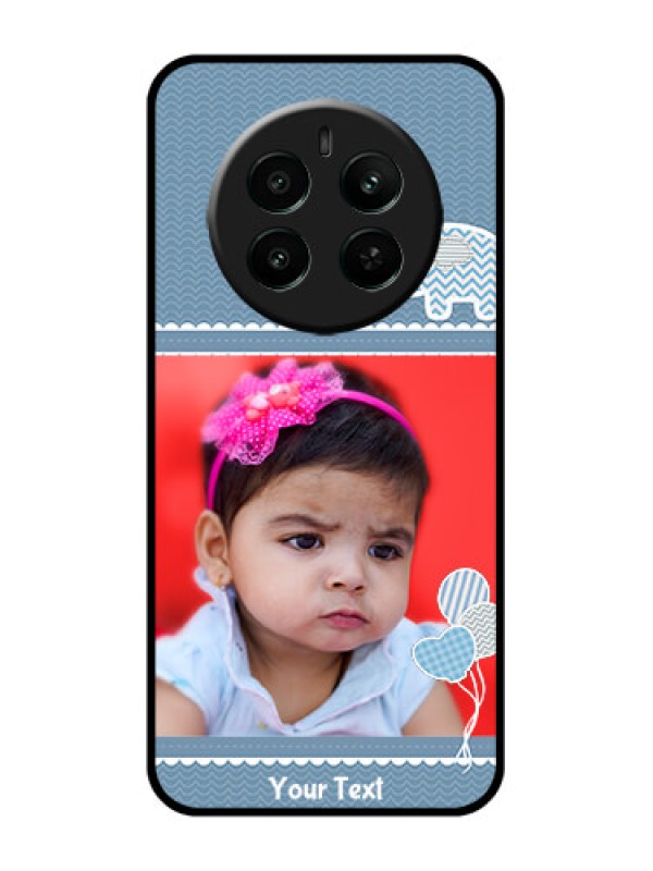 Custom Narzo 70 Pro 5G Custom Glass Phone Case - With Kids Pattern Design