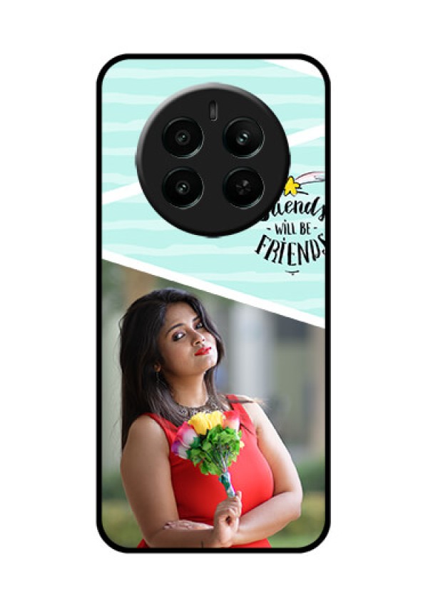 Narzo 70 Pro 5G Custom Glass Phone Case - Friends Picture Icon Design