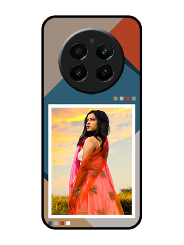 Custom Narzo 70 Pro 5G Custom Glass Phone Case - Retro Color Pallet Design