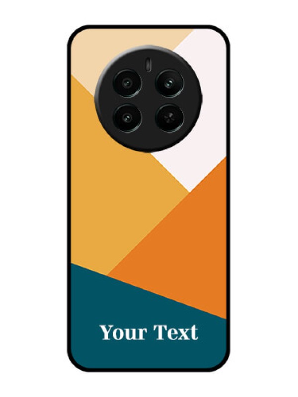 Custom Narzo 70 Pro 5G Custom Glass Phone Case - Stacked Multi - Colour Design