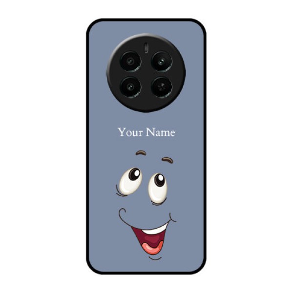 Narzo 70 Pro 5G Custom Glass Phone Case - Laughing Cartoon Face Design Narzo 70 Pro 5G Custom Glass Phone Case - Laughing Cartoon Face Design